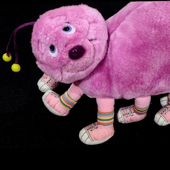 1984 Pink Faterpillar - lots-a-lots-a-Leggggggs 16 Legs Caterpillar Commonwealth - Picture 2 of 2